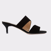 Suede Summer Mule