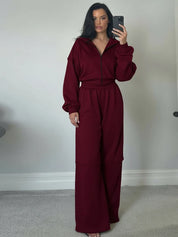Sporty Tracksuit Set