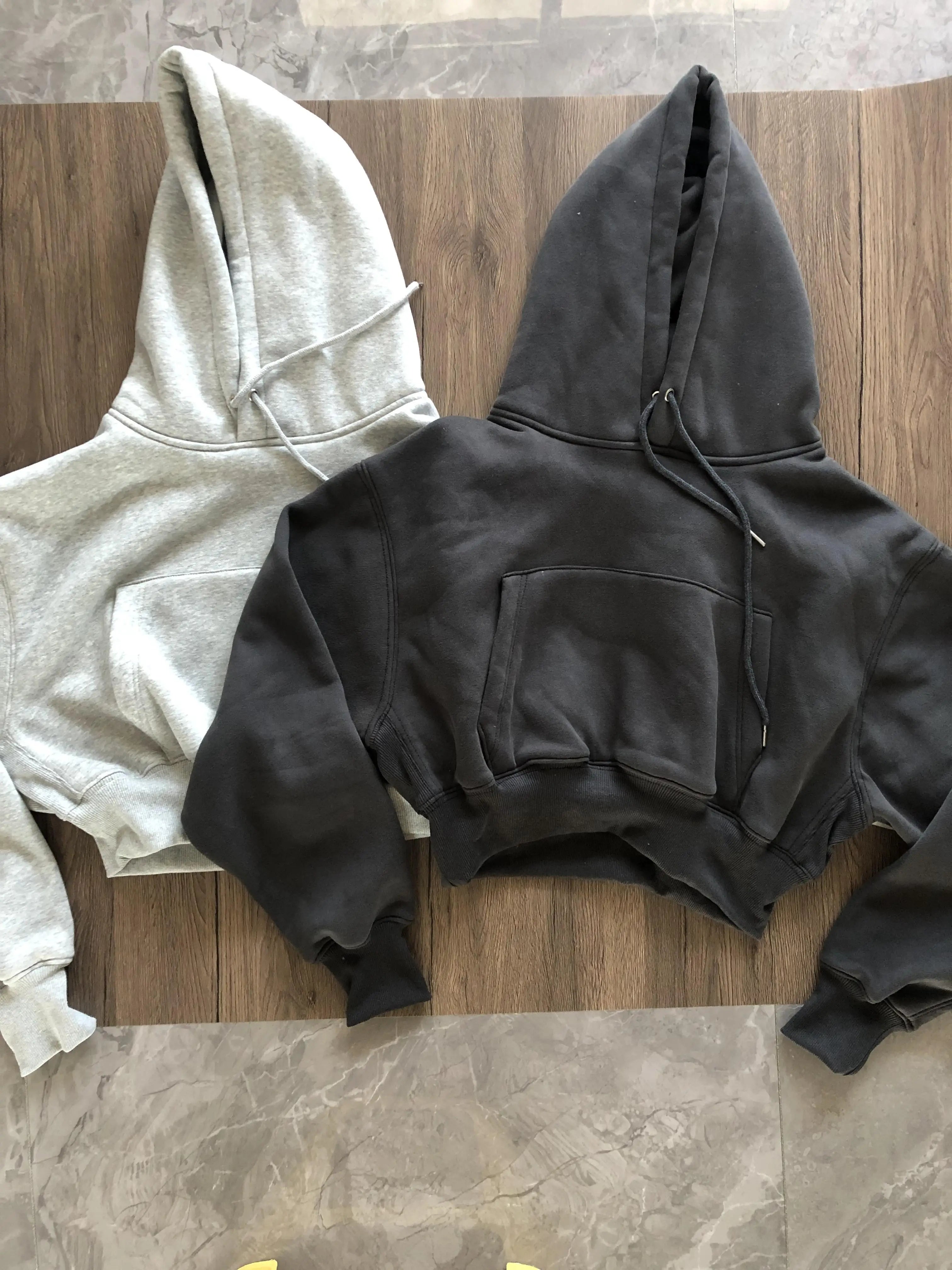 Fall Cropped Hoodie