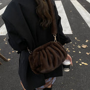 Fluffy Crossbody Faux Fur Bag