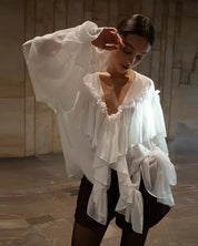Charlotte Ruffle Blouse
