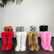 Knee HighFaux Fur Boots