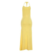 Santorini Backless Maxi Dress
