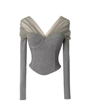 Heather Off Shoulder Top