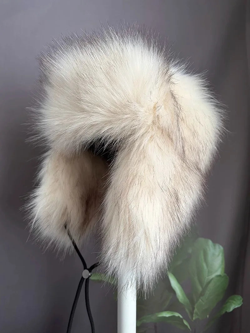 Faux Fur Bomber Hat