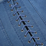 Denim Corset Top