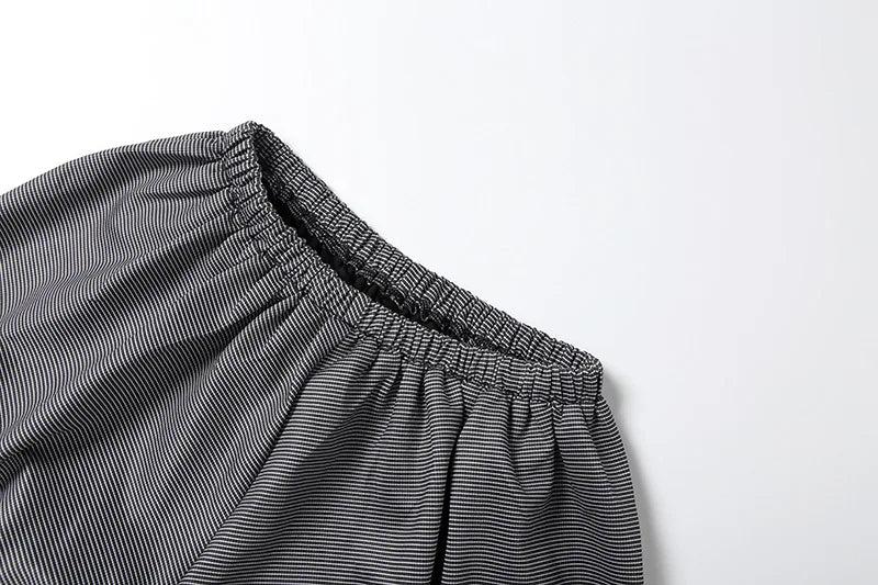 Pinstripe 2 Piece Skirt Set