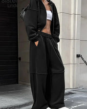 Sporty Tracksuit Set