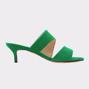 Suede Summer Mule