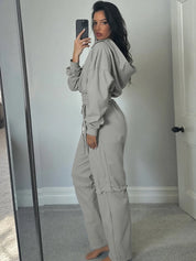 Sporty Tracksuit Set