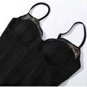 Sexy Lace Patchwork Corset