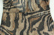 Leopard Deep V Maxi Dress