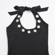 Halter Capri Jumpsuit