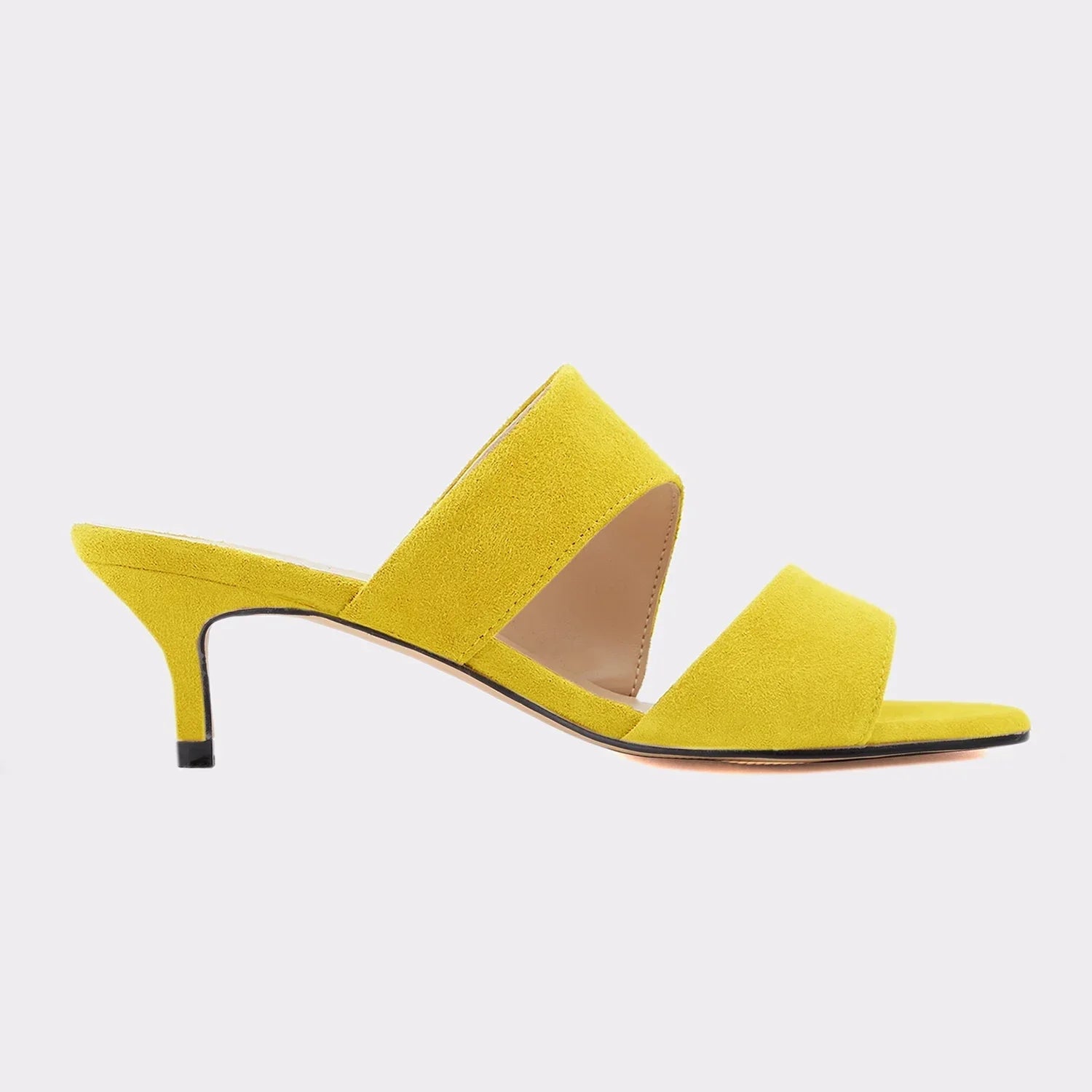 Suede Summer Mule
