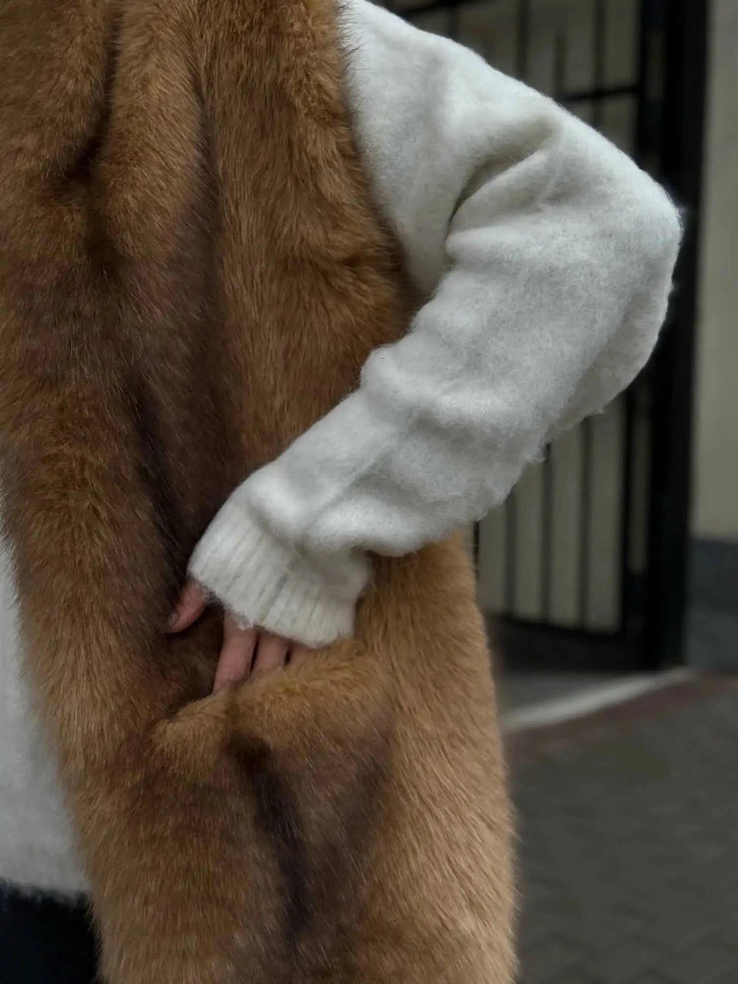 Luxury Faux Fur Scarf