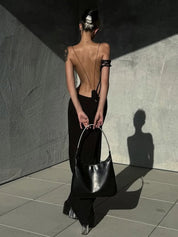 Cross Backless Dress