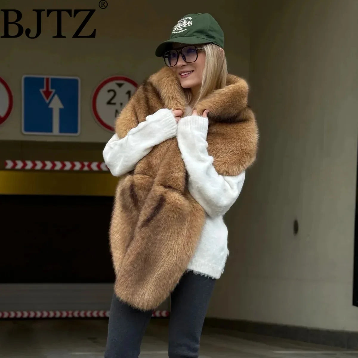 Luxury Faux Fur Scarf