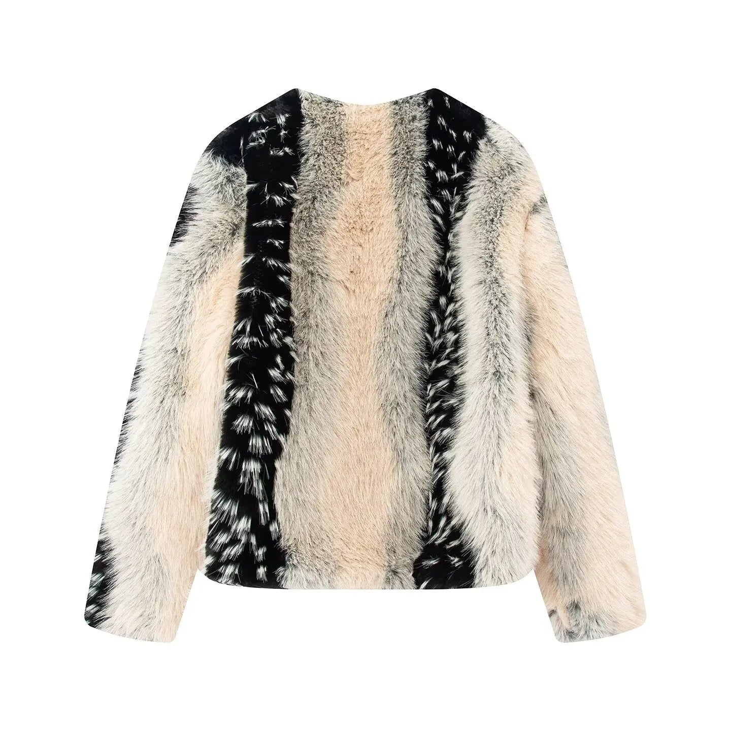 Chic Faux Fur Jacket
