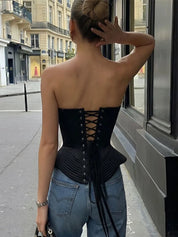 Tuxedo Corset