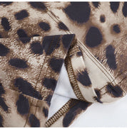 Leopard Print Maxi Dress