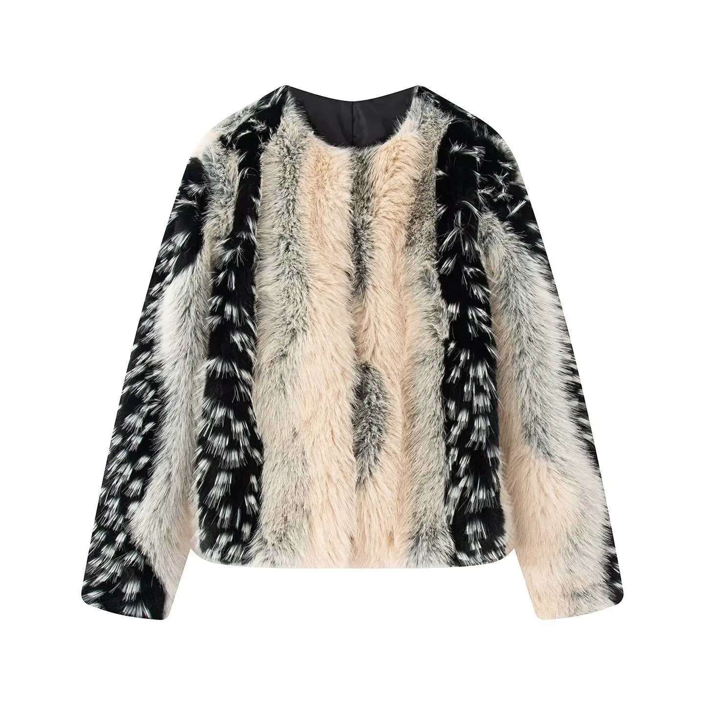 Chic Faux Fur Jacket