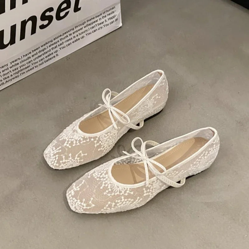 Lace Ballet Flats