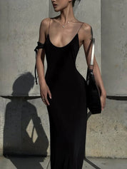 Cross Backless Dress