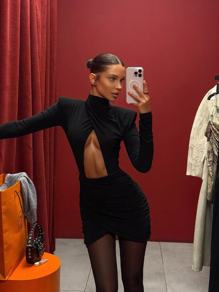 Cut Out Mini Dress