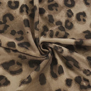 Leopard & Lace Midi Skirt