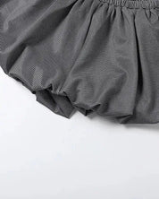 Pinstripe 2 Piece Skirt Set