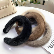 Luxury Mink Fur Headband