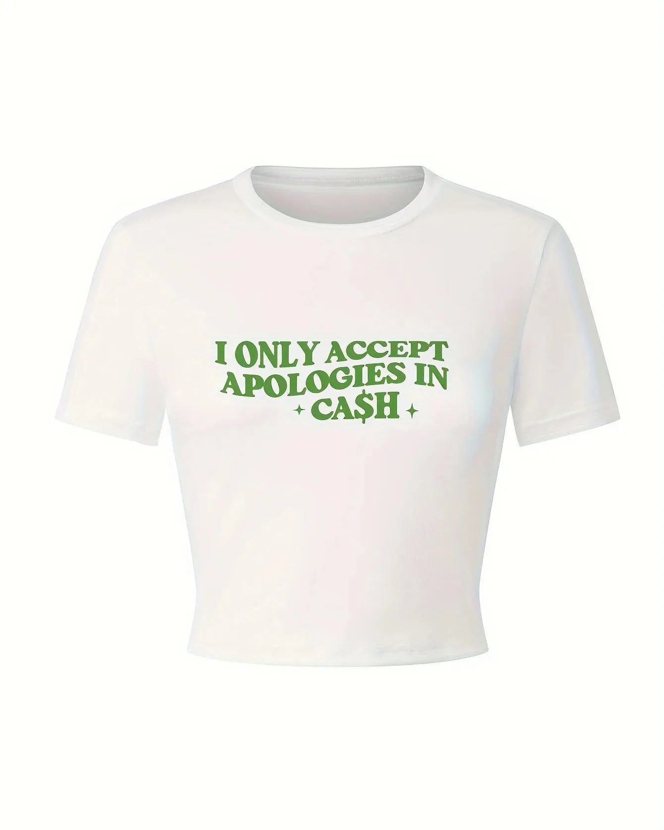 Apologies in Cash Baby Tee