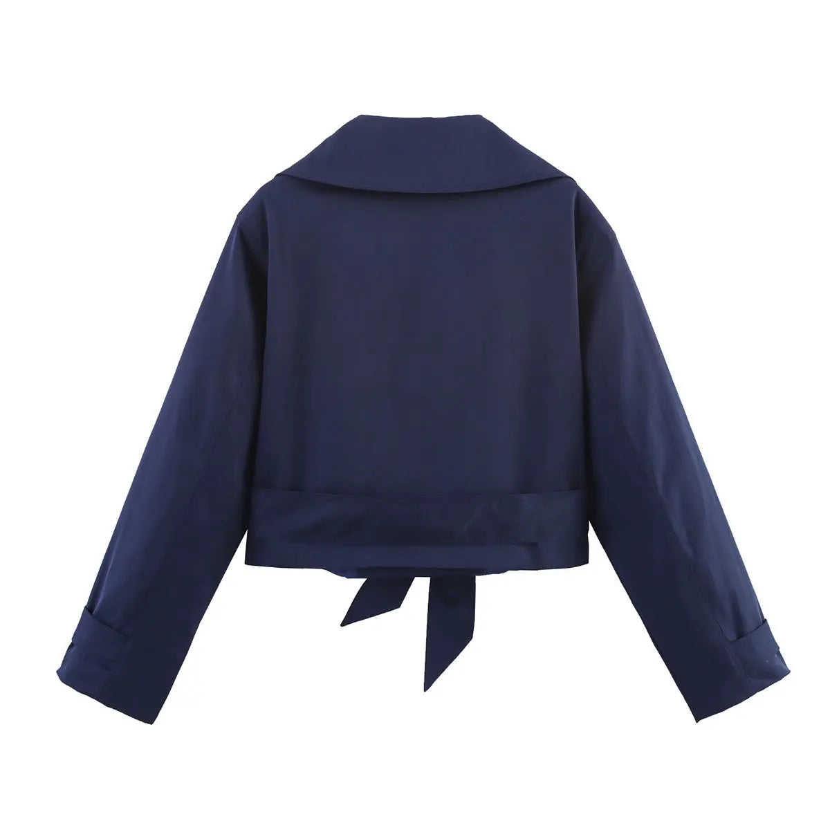 Cropped Trench Coat