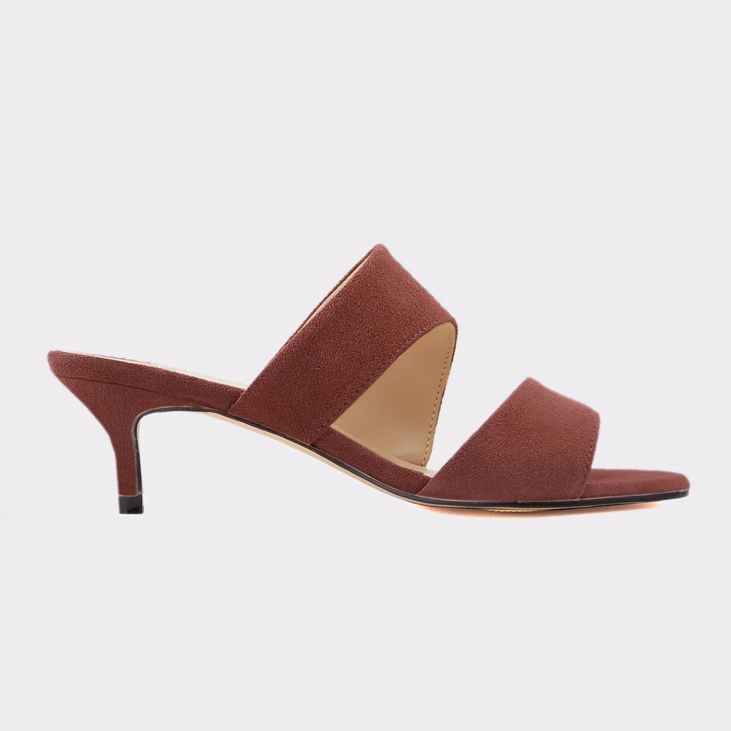Suede Summer Mule