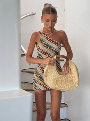 Mimi One Shoulder Mini Dress