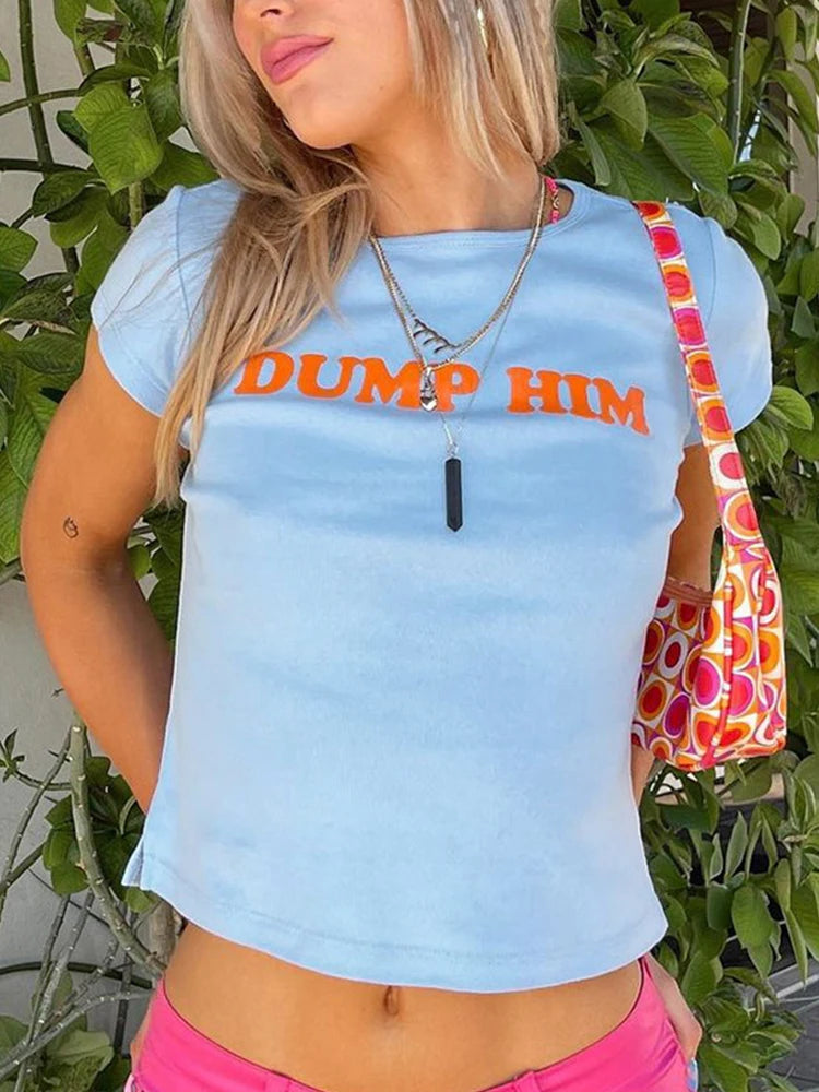 DUMP HIM Baby Tee