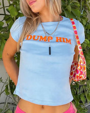 DUMP HIM Baby Tee