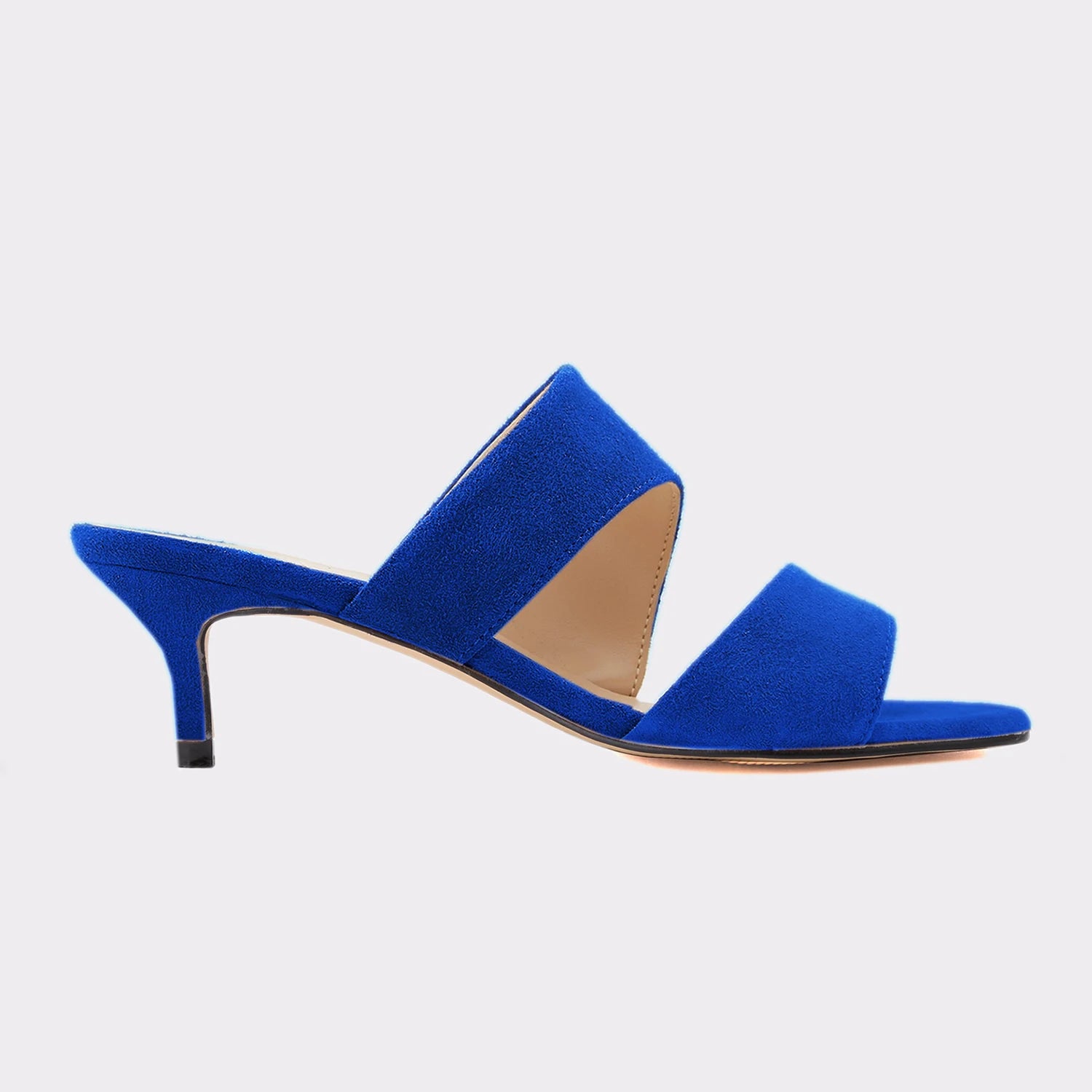 Suede Summer Mule