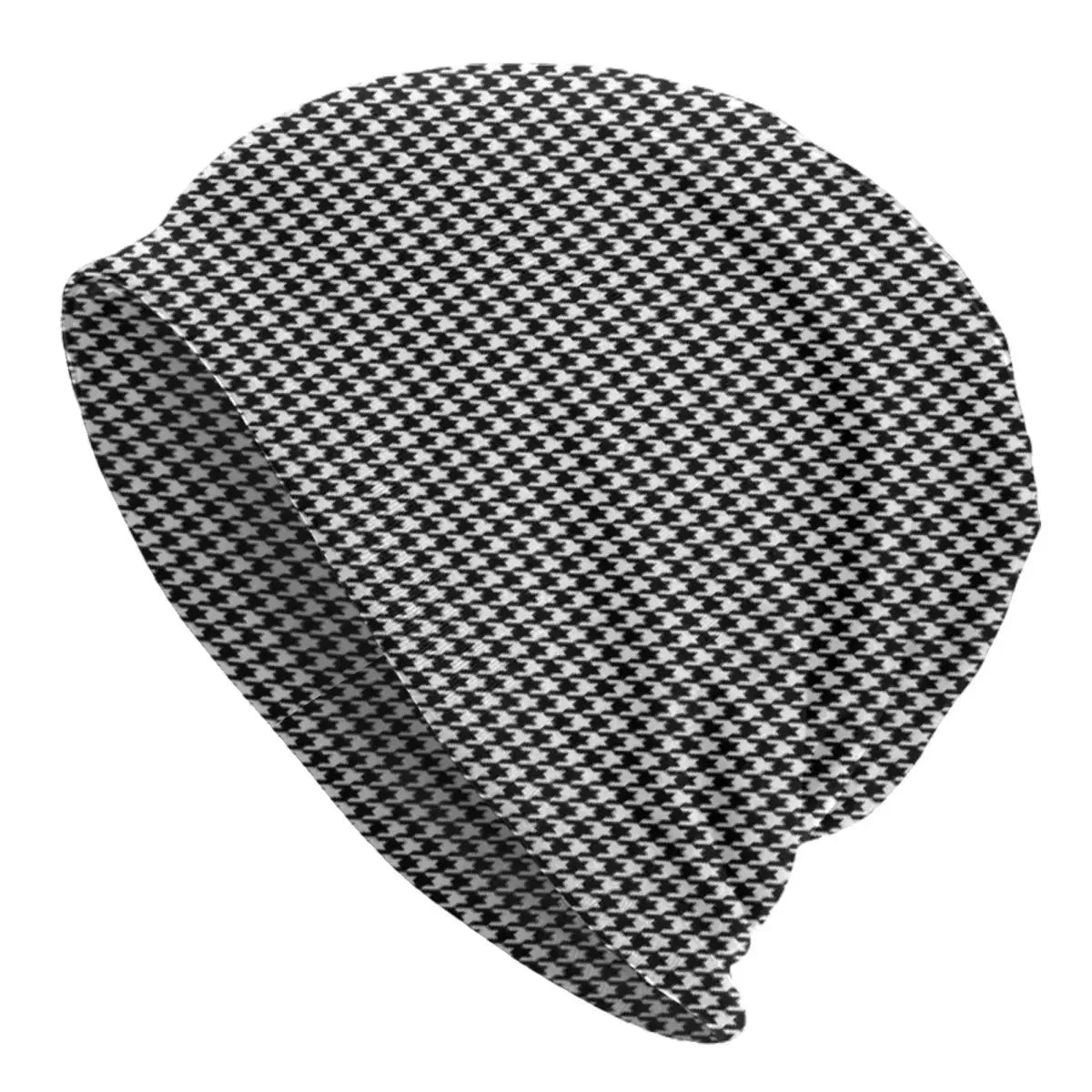 Houndstooth Beanie