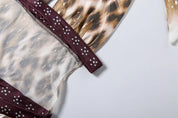 Leopard Tie Dye Halter Dress
