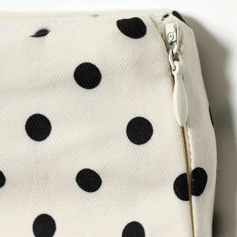 Polka Dot Capri Pants