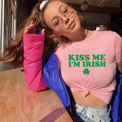 Kiss Me I'm Irish Baby Tee