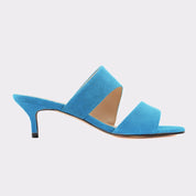 Suede Summer Mule