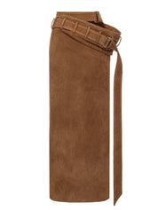 Coco Suede Cut Out Skirt