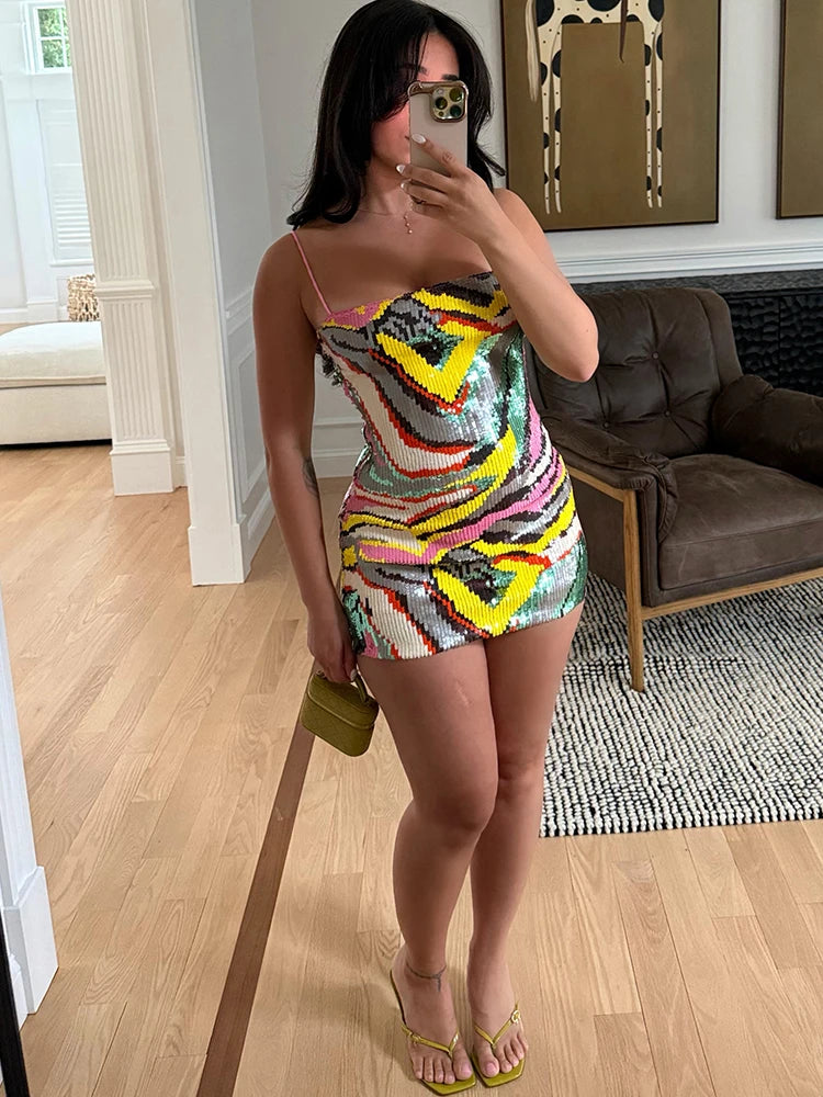 Sardinia Seqium Mini Dress
