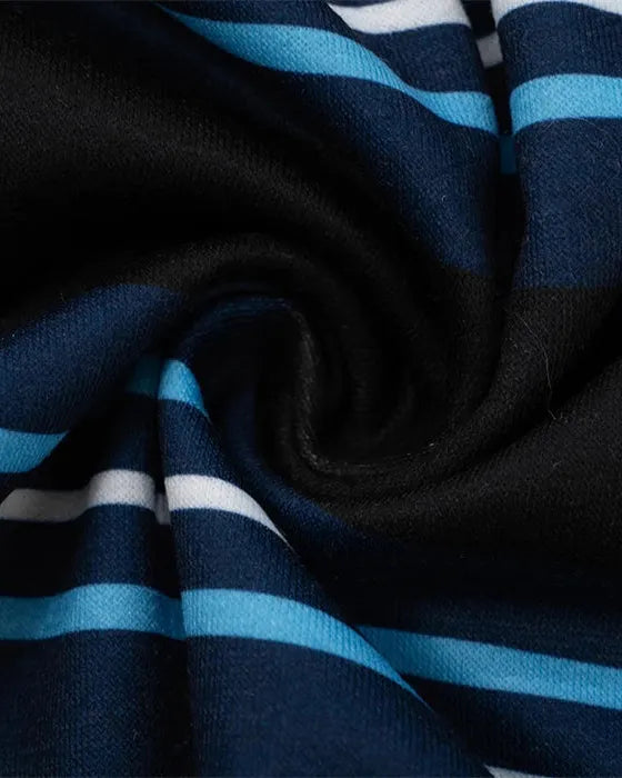 Navy Stripe Rugby Top