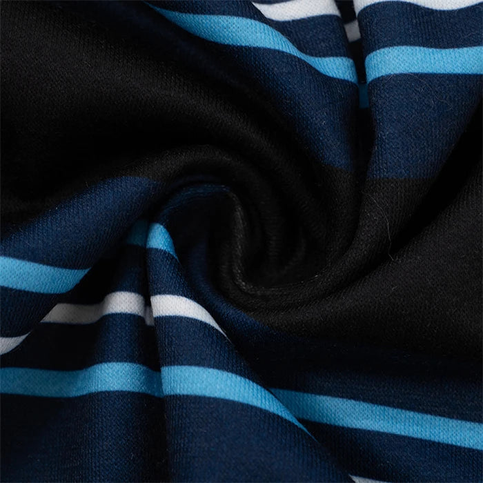 Navy Stripe Rugby Top
