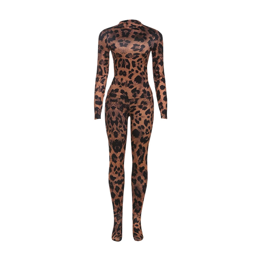 Leopard Legging Set
