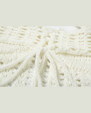 2 Piece Knit Corset Set