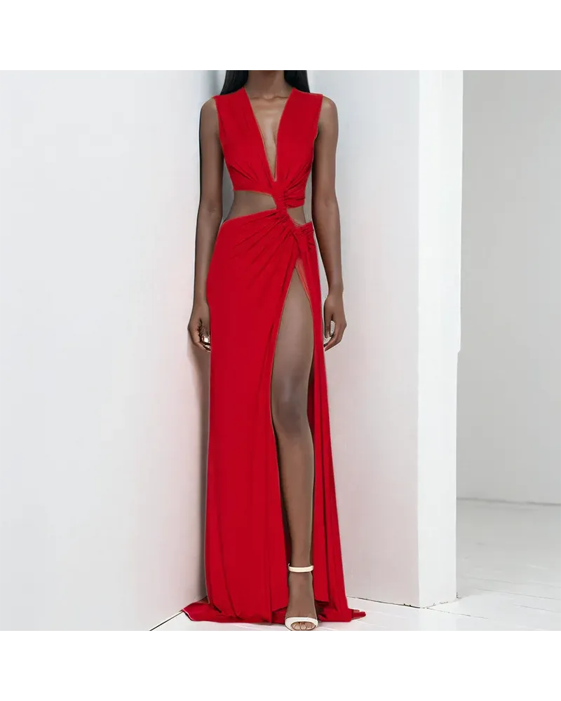 Bahamas Cut Out Maxi Dress
